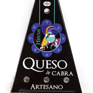 Queso artesano de cabra Hircus - Pirámide Ceniza